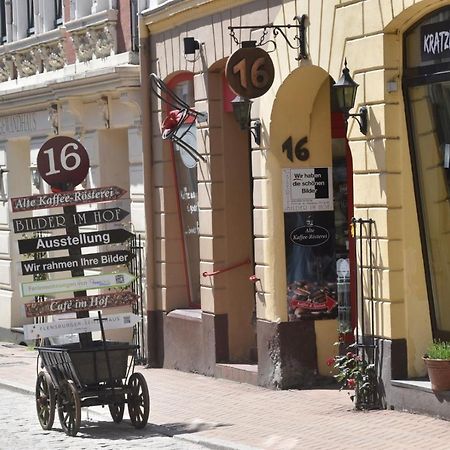 Fewo1846 - An Der Alten Kaffeeroesterei - Stilvoll Eingerichtete 2-Zimmer-Wohnung Im Stadtzentrum เฟลนส์บวร์ก ภายนอก รูปภาพ